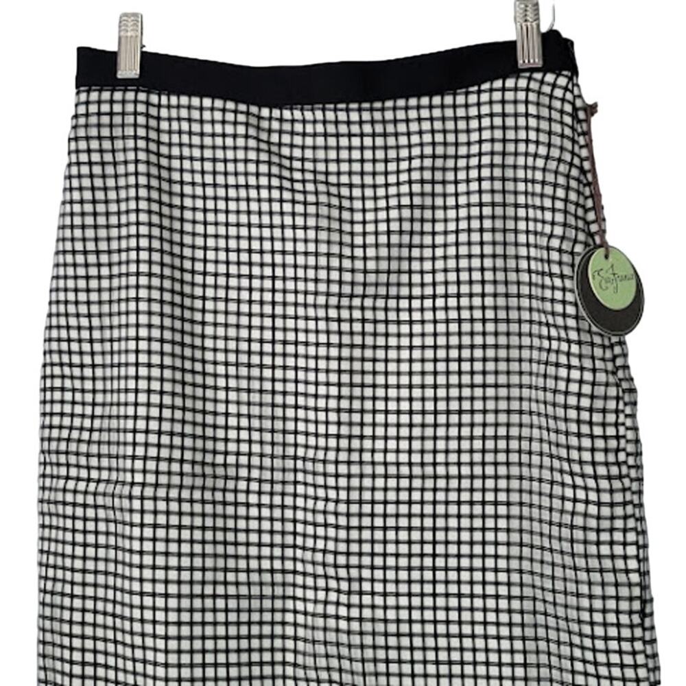 Eva Franco- Black/white pencil skirt- NWT- Size 4 - Picture 1 of 8